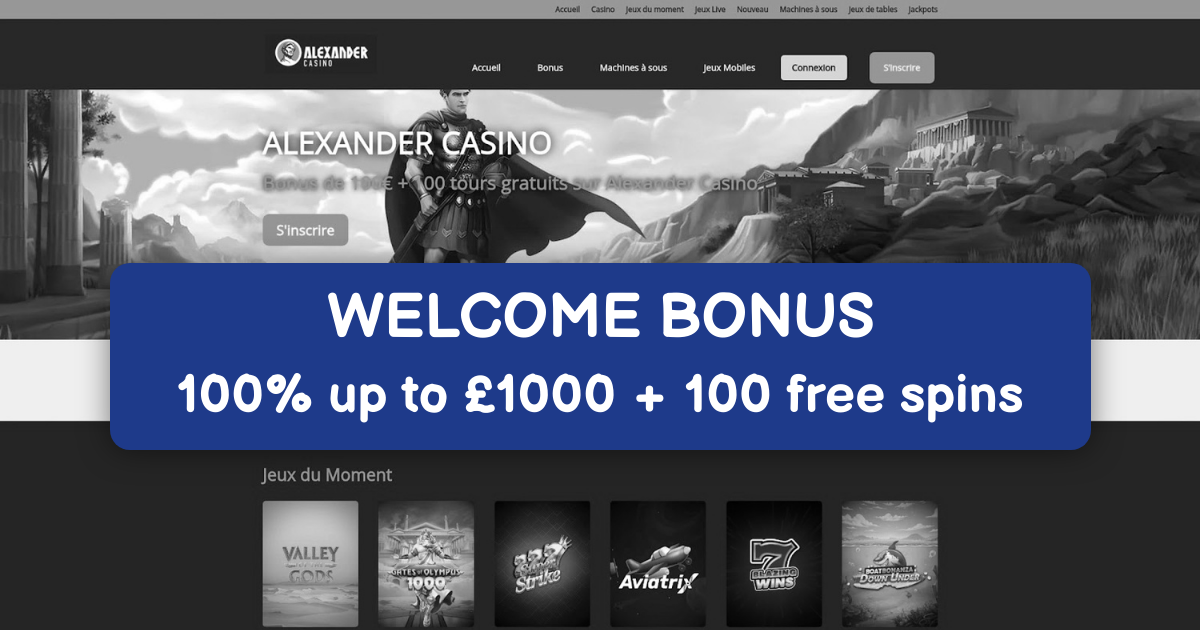 Alexander Casino UK - Premium Online Gaming