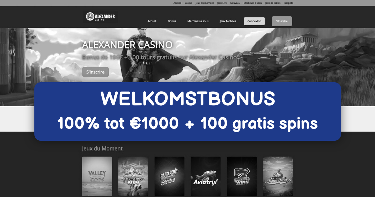 Alexander Casino Nederland - Premium Online Gaming